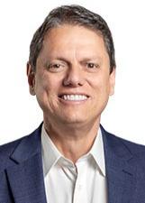 Foto oficial de TARCÍSIO publicada pelo TSE